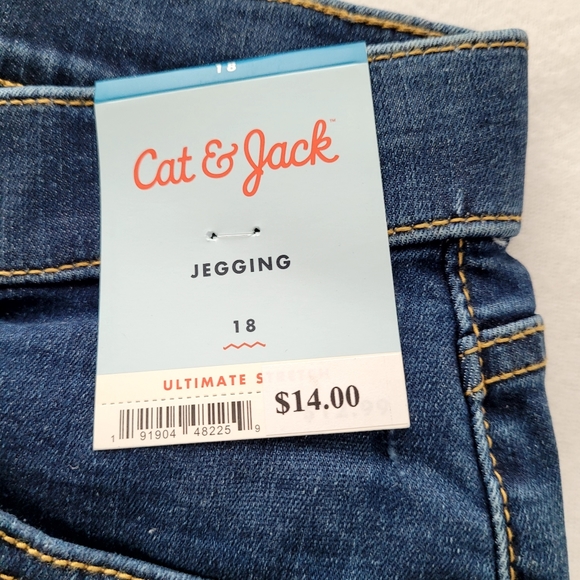 NWT Girls Cat and Jack Jeggings Sz 18 Plus - Picture 9 of 16